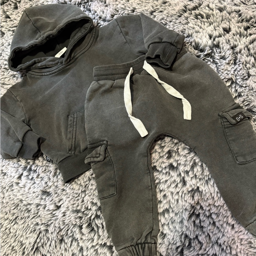 Toddler Charcoal Jogger Set